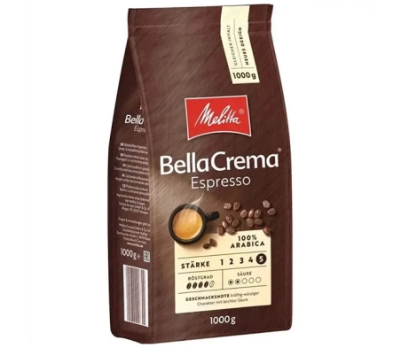 Кофе в зернах Melitta Bella Crema Espresso, 1кг Кофе в зернах Melitta Bella Crema Espresso, 1кг