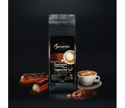 Кава мелена Jacoffee Espresso Капучіно, 225 г