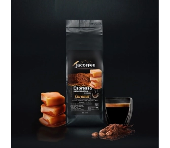 Кофе молотый Jacoffee Espresso Карамель, 225 г