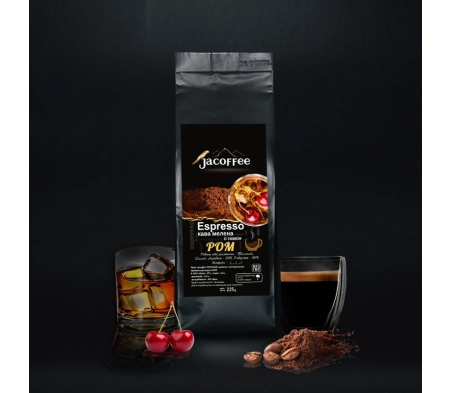 Кава мелена Jacoffee Espresso Ром, 225 г Кава мелена Jacoffee Espresso Ром, 225 г