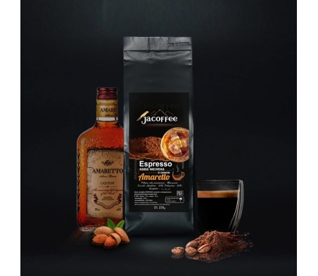 Кава мелена Jacoffee Espresso Амарето, 225 г Кава мелена Jacoffee Espresso Амарето, 225 г