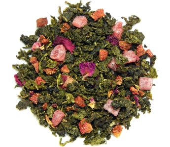 Чай зелений Оолонг полуниця малина,1 кг