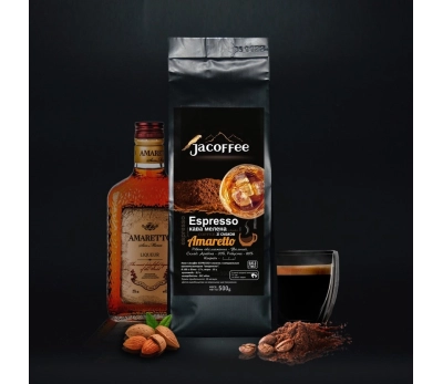 Кофе молотый со вкусом Амаретто, 500 г