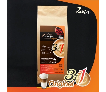 Кава 3в1 Jacoffee Original, 2000г Кава 3в1 Jacoffee Original, 2000г