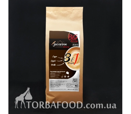 Кофе 3в1 Jacoffee Strong, 2000 г Кофе 3в1 Jacoffee Strong, 2000 г