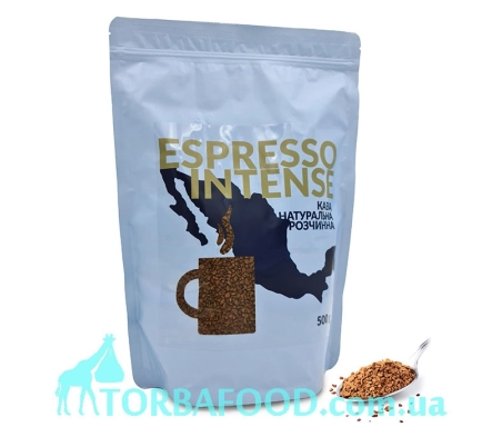 Кава розчинна сублімована Espresso Intense, 500 г Кава розчинна сублімована Espresso Intense, 500 г