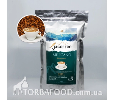 Кава розчинна Jacoffee MILICANO Капучино, 400 г Кава розчинна Jacoffee MILICANO Капучино, 400 г