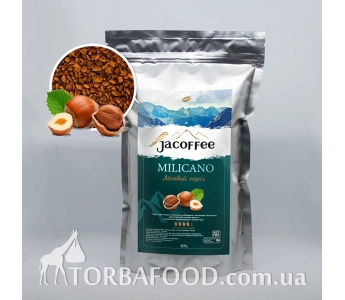Кава розчинна Jacoffee MILICANO Лісовий горіх, 400 г
