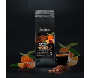 Кава мелена Jacoffee Espresso Пряний Мандарин, 225 г