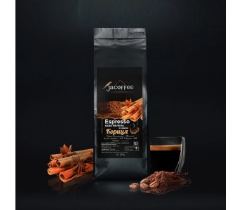 Кофе молотый Jacoffee Espresso Корица, 225 г