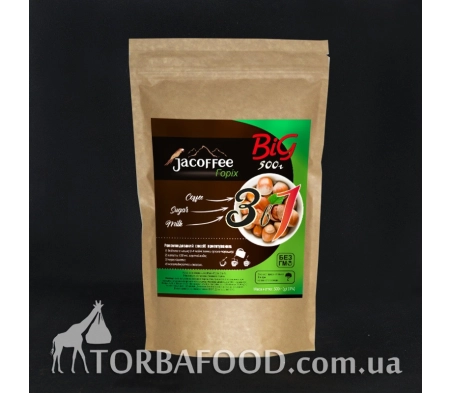 Кофе 3в1 Лесной орех TM Jacoffee, 500г Кофе 3в1 Лесной орех TM Jacoffee, 500г