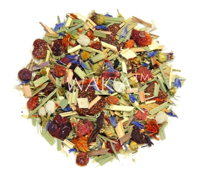 Чай травяной + фруктовый Ягодный цвет TM Wak`a, 1кг