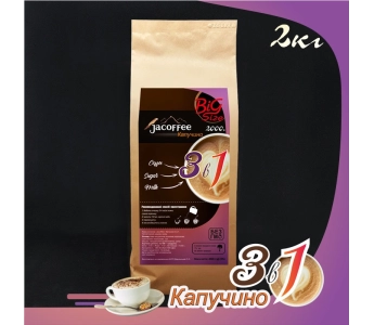 Кофе 3в1 Капучино Jacoffee, 2000г