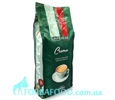 Кава в зернах CAFEIERE Crema, 1 кг Кава в зернах CAFEIERE Crema, 1 кг