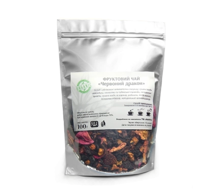 Чай фруктовий Червоний дракон, 100 г Чай фруктовий Червоний дракон, 100 г