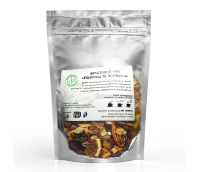 Чай облепиховый с апельсином, 100г