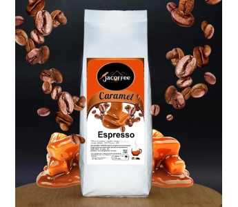 Кава в зернах з ароматом Карамель, 250г