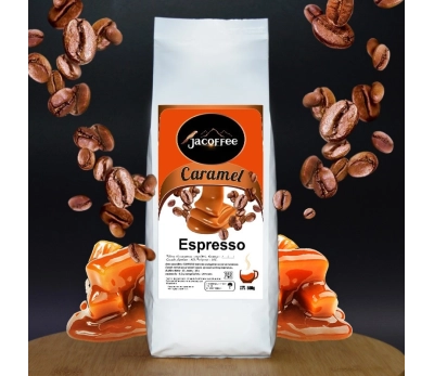 Кофе в зернах с ароматом Карамель, 250г