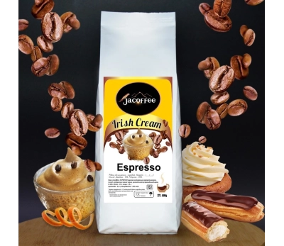 Кофе в зернах с ароматом Ирландский крем, 250г