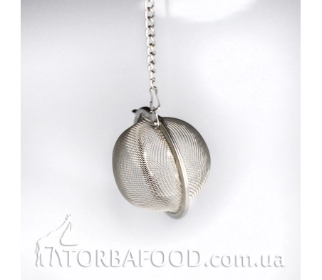 Сетка-заварник на цепочке из нержавеющей стали, 1шт Сетка-заварник на цепочке из нержавеющей стали, 1шт