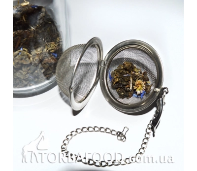 Сетка-заварник на цепочке из нержавеющей стали, 1шт