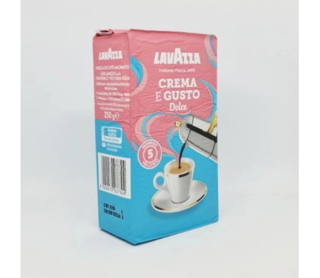 Кофе молотый Lavazza Crema e Gusto DOLCE, 250г Кофе молотый Lavazza Crema e Gusto DOLCE, 250г