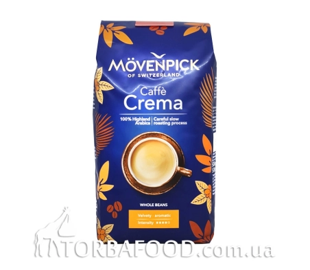 Кава в зернах Movenpick Crema, 500 г Кава в зернах Movenpick Crema, 500 г