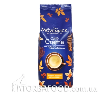 Кава в зернах Movenpick Crema, 1 кг Кава в зернах Movenpick Crema, 1 кг