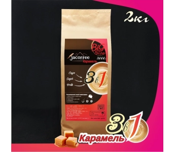 Кофе 3в1 Карамель Jacoffee, 2кг