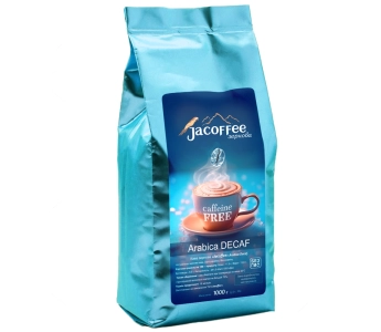 Кава в зернах Jacoffee Arabica без кофеїну, 1 кг