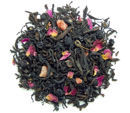 Чай черный со Смородиной и черникой Wak`a, 100г Чай черный со Смородиной и черникой Wak`a, 100г