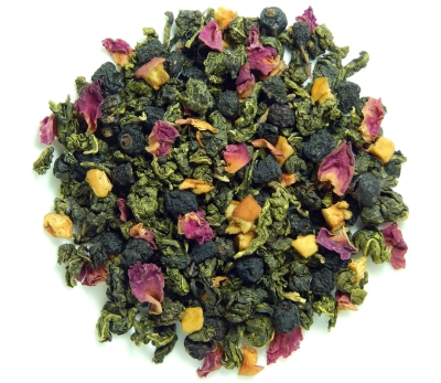 Чай зелений Оолонг з лохиною, 100г