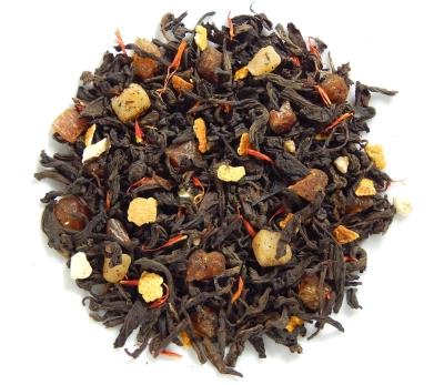 Чай чорний Пуер апельсин, 100 г