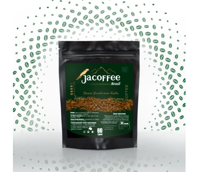 Кава розчинна сублімована Jacoffee Brazil, 60г