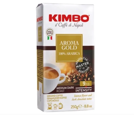 Кофе молотый Kimbo Aroma Gold, 250г Кофе молотый Kimbo Aroma Gold, 250г