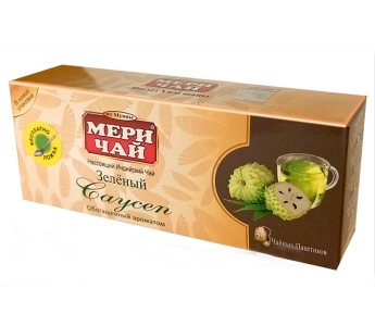 Индийский зеленый чай с Саусепом, 25пак