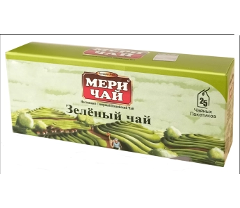 Индийский зеленый чай, 25пак