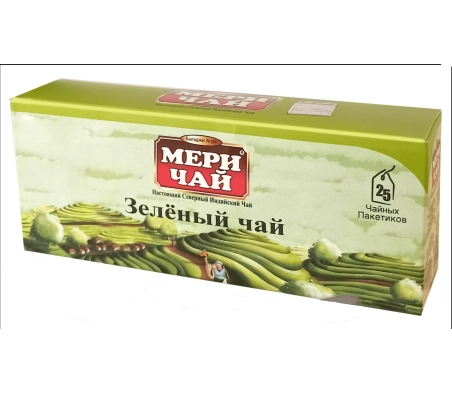 Індійський зелений чай, 25пак