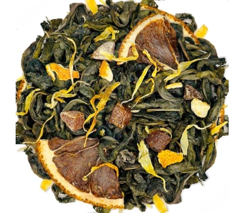 Чай зелений стиглий апельсин, 100г