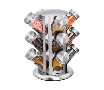 Оргагайзер карусель для спецій на 12 ємностей Термік