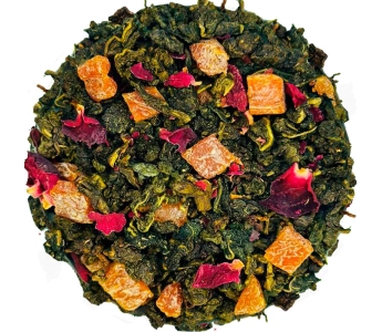 ЧАЙ ЗЕЛЕНИЙ ООЛОНГ АБРИКОСОВИЙ ДЖЕМ, 100г