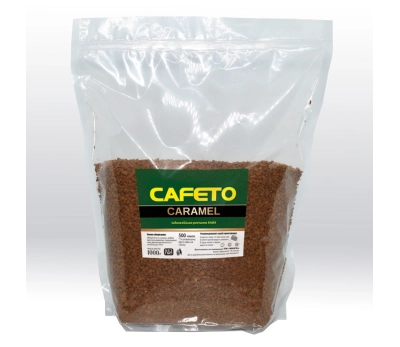 Кофе растворимый сублимированный CAFETO CARAMEL 1кг