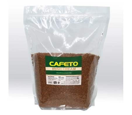 Кофе растворимый сублимированный CAFETO IRISH CREAM 1кг Кофе растворимый сублимированный CAFETO IRISH CREAM 1кг
