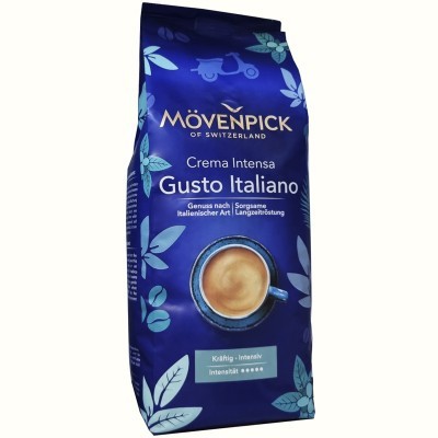 Кофе в зернах Mövenpick Crema Intensa Gusto Italiano, 1 кг