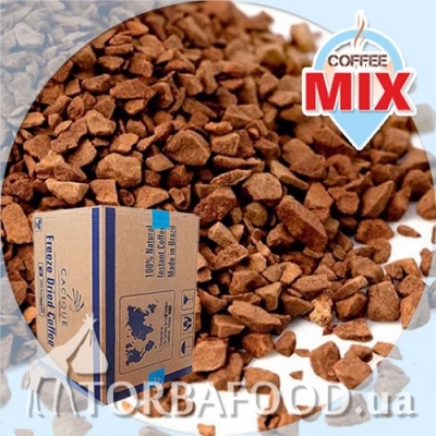 Сублимированный кофе в ящиках • Кофе сублимированный Cacique MIX, 25 кг