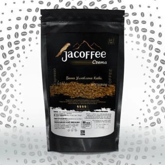 Кофе растворимый сублимированный Jacoffee Crema, 120г