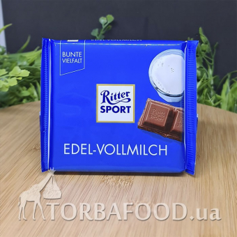 Шоколад Ritter Sport темно-молочный, 100г