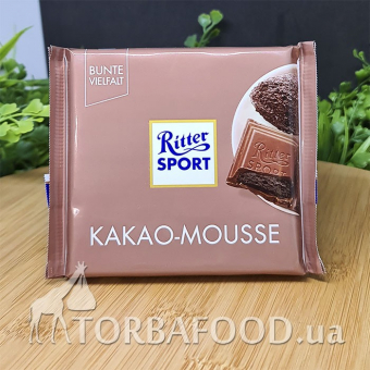 Шоколад Ritter Sport, шоколадный мусс, 100г