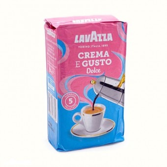 Кофе молотый Lavazza Crema e Gusto DOLCE, 250г