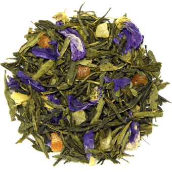 Чай зеленый, маракуйя, персик, 100 г